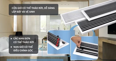 Miệng gió không viền AMiV
